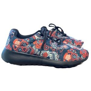 GROOVE  BAGS DIA DE LOS MUERTOS SNEAKER WOMENS SIZE 7 Day of The Dead. Beautiful